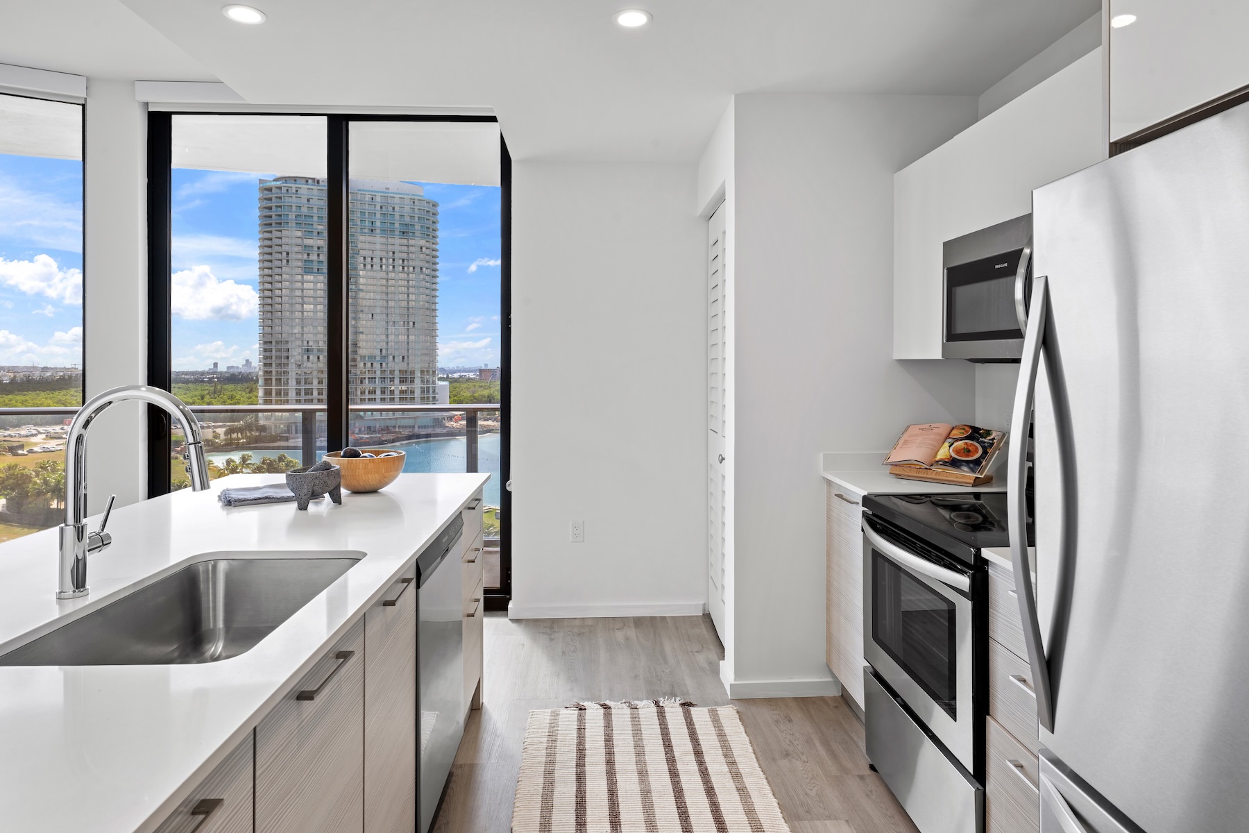 Beautiful kitchens with designer finishes a kitchen with an island