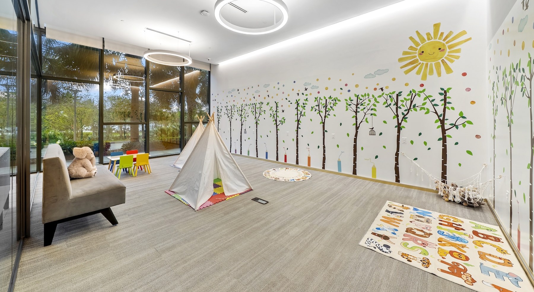 a children's playroom