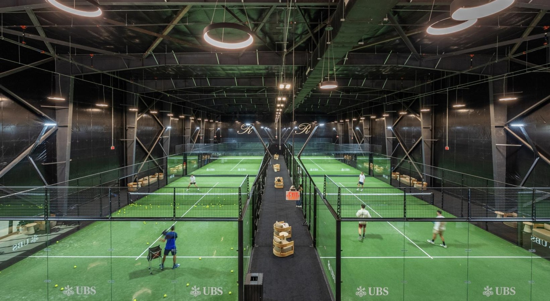 indoor tennis courts
