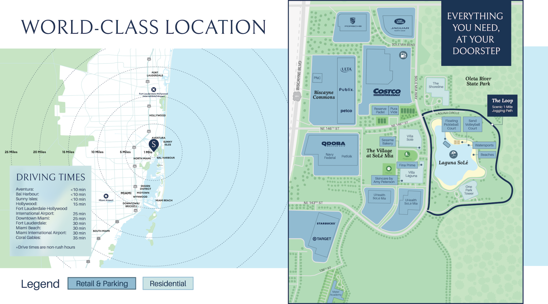 map of the area