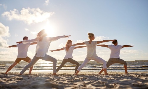 Yoga by the Lagoon Cover Image
